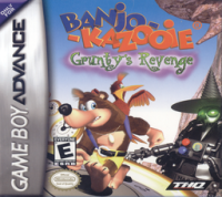 Banjo Kazooie Grunty's Revenge GameBoy Advance  box art